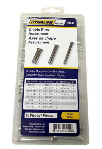 Dynaline 10140 Clevis Pin Assortment