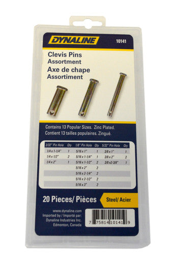 Dynaline 10141 Clevis Pin Assortment