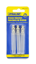 Load image into Gallery viewer, Dynaline 11122 Grease Injectors (3 pcs) Standard 18 Gauge
