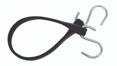 Dynaline 11191 Tarp Strap 9" - 50Lb Capacity 100% EPDM w/S-hooks - 10/pkg