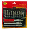 Load image into Gallery viewer, Tool Valley 51103 Hobby Knife Set, 16 Pcs - Red Table