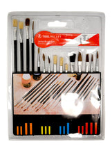 Load image into Gallery viewer, Tool Valley 51112 Artist Brush Set, 15 Pcs - Red Table