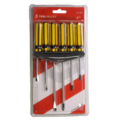 Tool Valley 51185 Screwdrivers Set w/ Rack