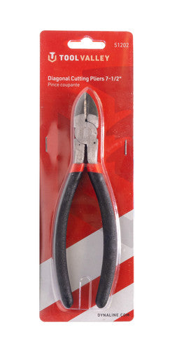 Tool Valley 51202 Diagonal Cutting Pliers 7-1/2" - Red Table