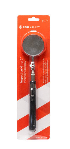 Tool Valley 51479 Inspection Mirror 2" - Red Table