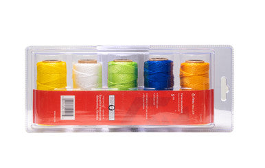 Tool Valley 51490TC Twine Assortment, 5 Pcs - Red Table