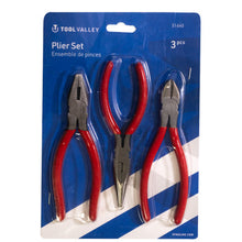 Load image into Gallery viewer, Tool Valley 51640 Plier Set, 3 Pcs - Blue Table