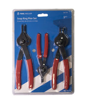 Load image into Gallery viewer, Tool Valley 56126 Snap Ring Plier Set, 3pc - Blue Table
