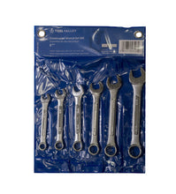 Load image into Gallery viewer, Tool Valley 56128 Combination Wrench Set SAE, 6 Pcs - Blue Table