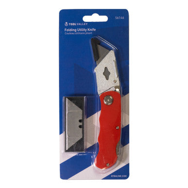 Tool Valley 56146 Folding Utility Knife - Blue Table