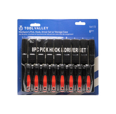 Tool Valley 56172 Pick, Hook & Driver Set Tool Cache Blue Table