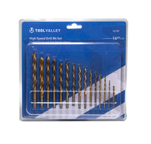 Load image into Gallery viewer, Tool Valley 56189 High Speed Drill Bit Set, 16 Pcs - Blue Table