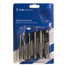 Load image into Gallery viewer, Tool Valley 56191 Hollow Punch Set, 6Pcs - Blue Table