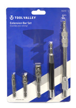 Load image into Gallery viewer, Tool Valley 56233 5 Pc Extension Bar Set - Blue Table