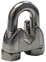 Load image into Gallery viewer, Dynaline 64021 Stainless Steel Wire Rope Clip 3/16