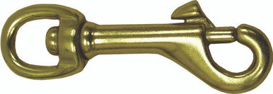 Dynaline 66360 Solid Brass Bolt Snap 1/2" x 3