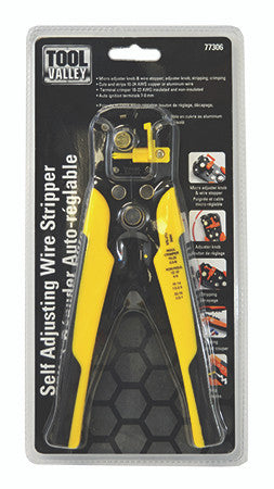 Tool Valley 77306 Self Adjusting Wire Stripper Pro Tool - Black Table