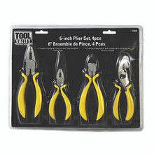 Load image into Gallery viewer, Tool Valley 77309 Plier Set - 4pc Pro Tool - Black Table