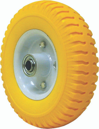 Dynaline 80102 Flat Free Cart Wheel 8.5" - 2.50 R4