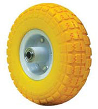Load image into Gallery viewer, Dynaline 80107 Flat Free Hand Truck Wheel 10" - 4.10/3.50 R4