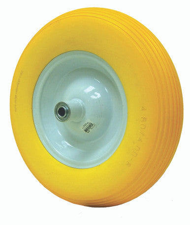 Dynaline 80118 Flat Free Barrow Wheel 15" - 4.80/4.00 R8