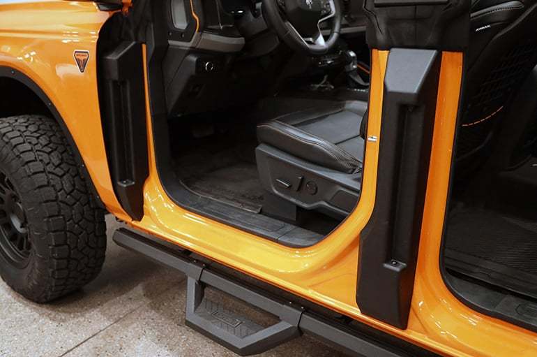 DEE ZEE 4619 21-   Ford Bronco Door Hinge Covers 4 Door