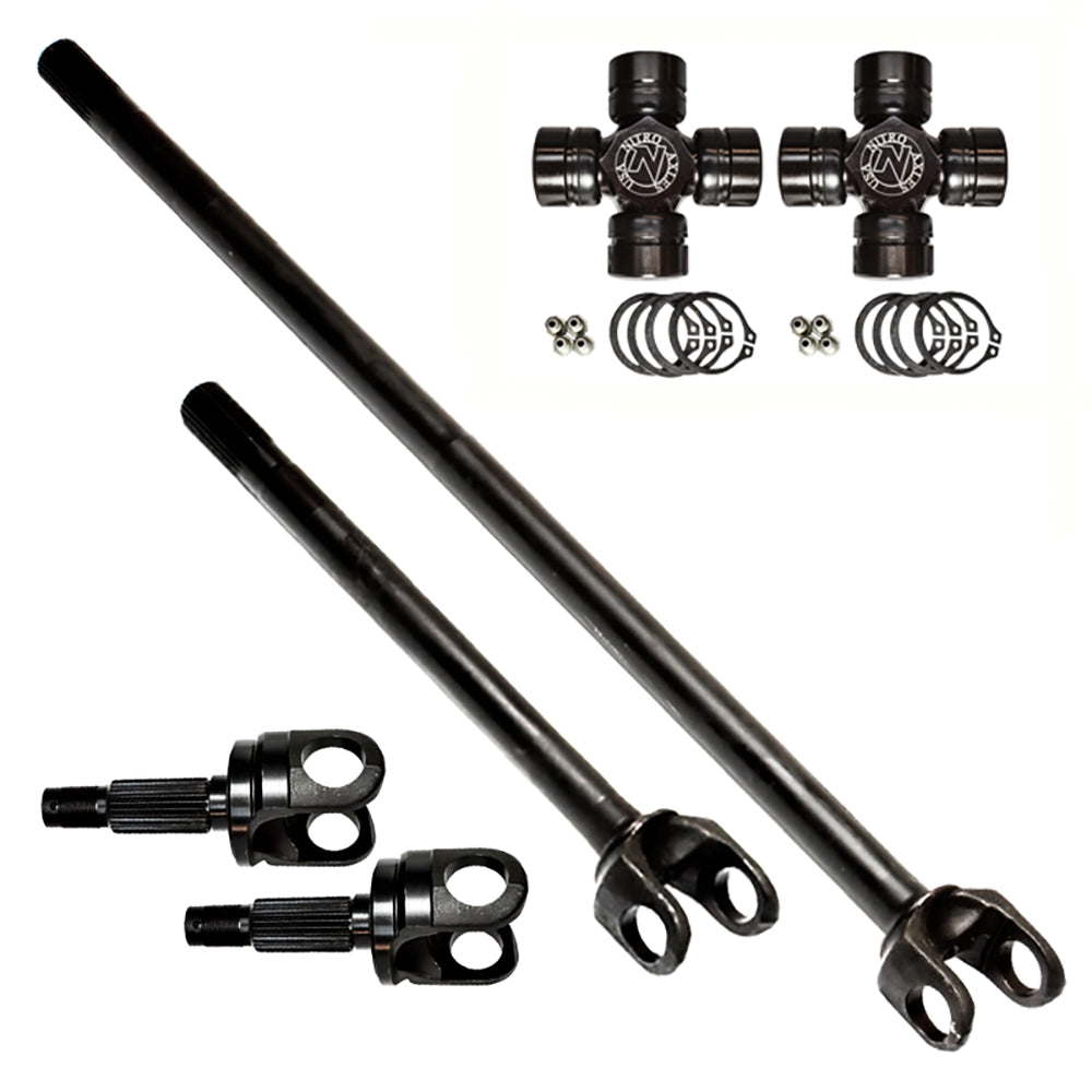 Dana-44-Front-Axle-Kit-74-79-Wagoneer-Disc-1930-Spline-Excalibur-5-760X-4340-Chromoly-Steel-Nitro-Gear-And-Axle