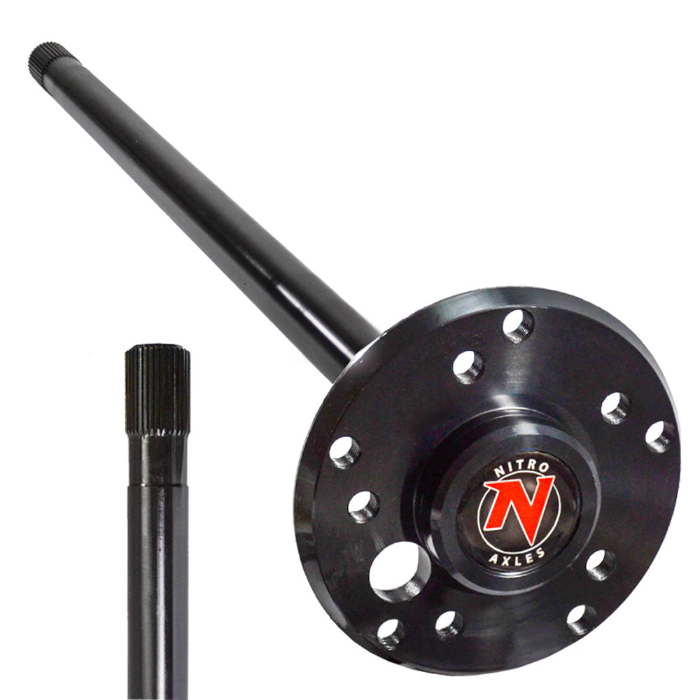 Dana-44-Rear-Axle-Shaft-Upgrade-97-Newer-TjXj-35-Spline-29-14-Inch-Lh-Nitro-Gear-And-Axle
