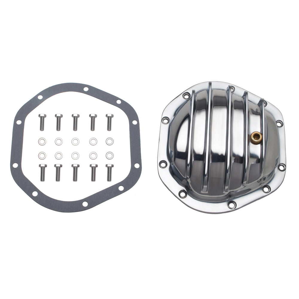 Dana-44-(10-Bolt),-Polished-Aluminum-Differential-Cover-Kit