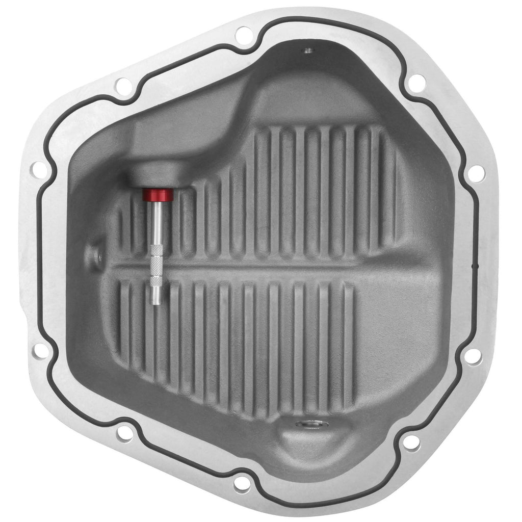 Dana-60-Front-Aluminum-Differential-Cover-Ball-Milled-Black-Finish-G2-Axle-And-Gear