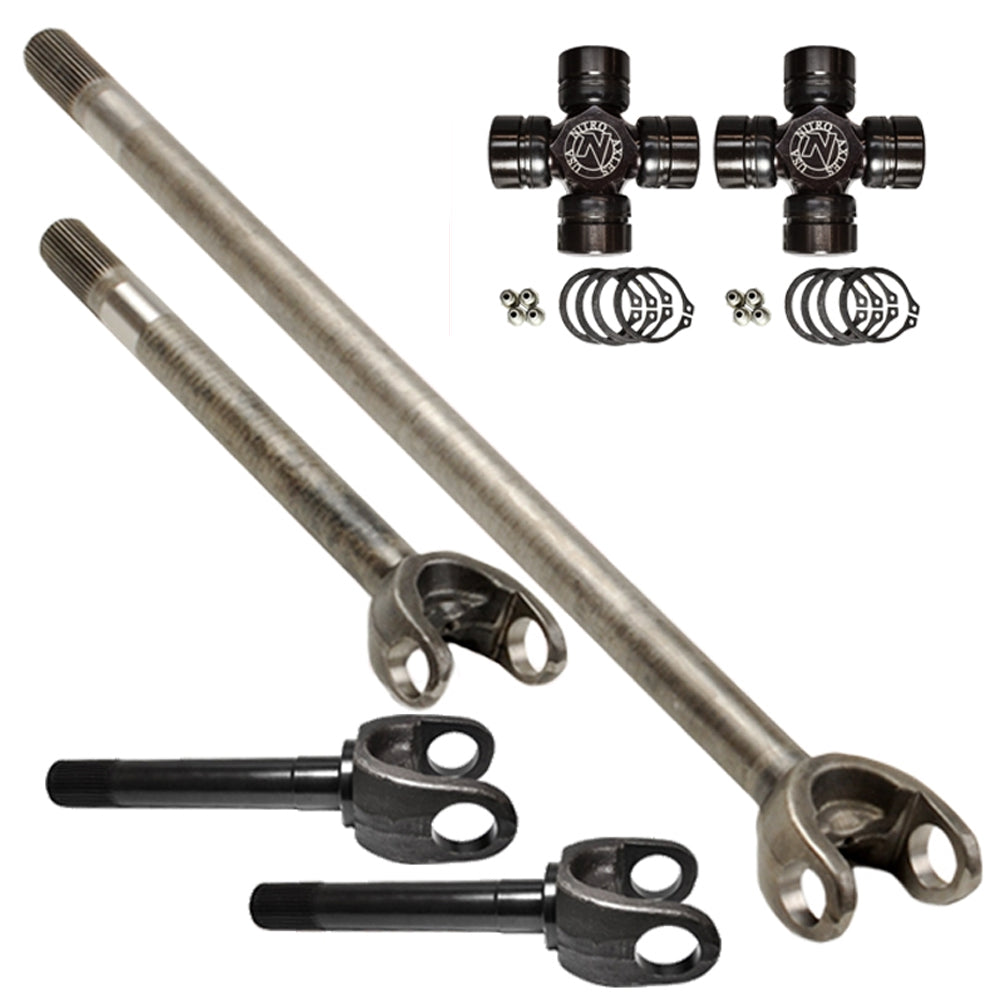 Dana-60-Front-Axle-Kit-99-04-Ford-Superduty-35-Spline-WExcalibur-5-806X-Joints-4340-Chromoly-Steel-Nitro-Gear-And-Axle