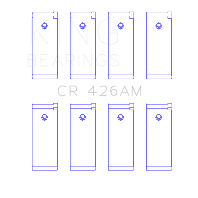 Datsun-E13E15(Size-0.50Mm)-Connecting-Rod-Bearing-Set