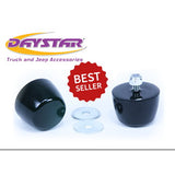 Daystar International KJ71051BK 87-06 Jeep Wrangler YJ Hood Bumpers Polyurethane Black Pair Daystar