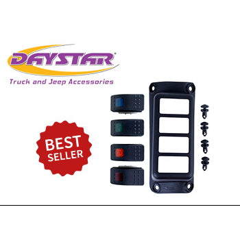 Daystar-2007-2018-Jeep-Wrangler-Jk-2Wd4Wd---A-Pillar-Rocker-Switch-Pod-(Switches-Included)