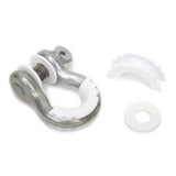 Daystar International KU70057WH D-Ring Isolator and Washers White Daystar