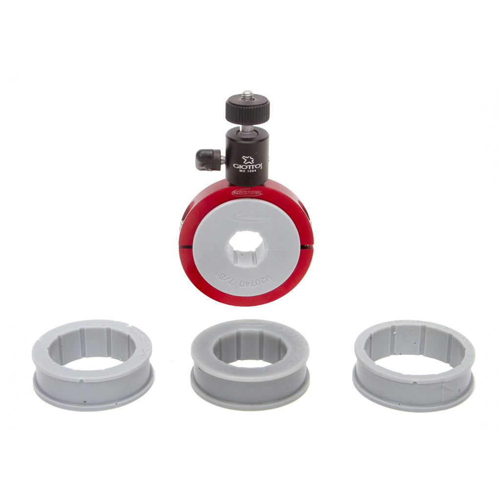 Daystar-Pro-Mount-Pov-Camera-Mounting-System-Fits-Most-Pairo-Style-Cameras-Red-Anodized-Finish