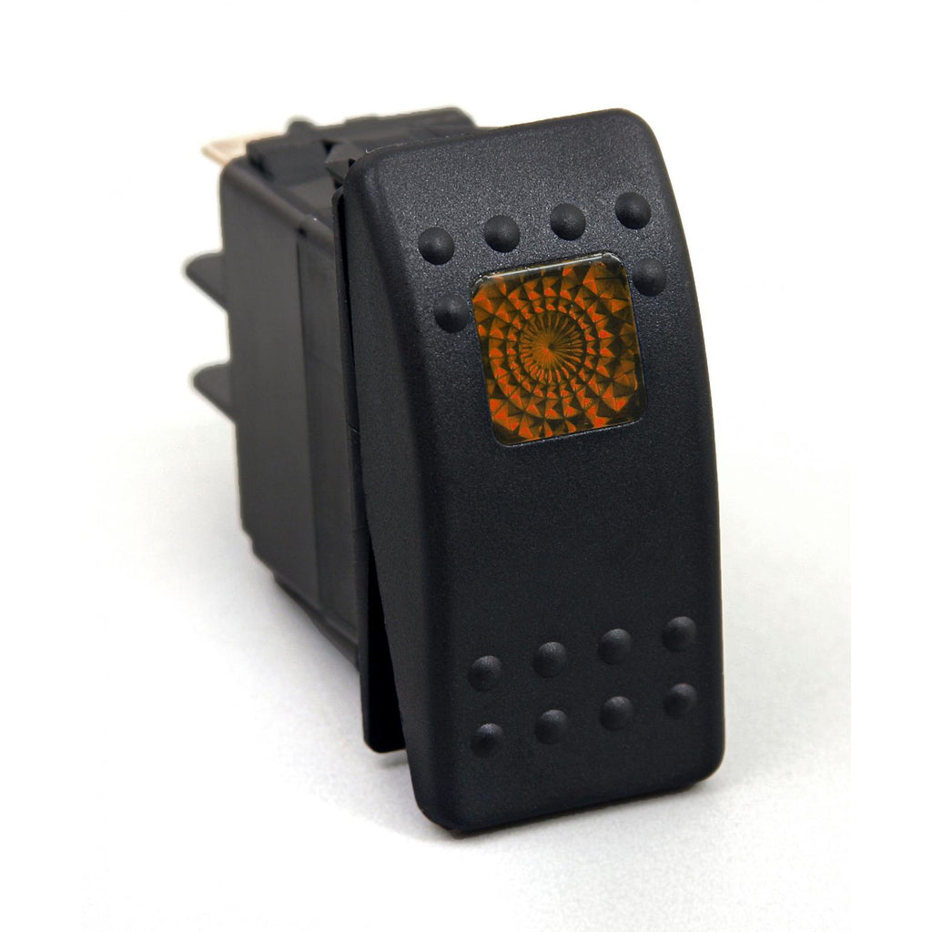 Daystar-Rocker-Switch-Amber-Light-20-Amp-Single-Pole