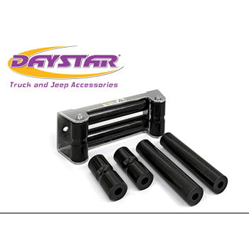 Daystar-Roller-Fairlead-Rope-Rollers-For-Synthetic-Winch-Rope-Black