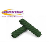 Daystar International KU20002GN Shock Boots and Zip Ties Bagged Green Pair Daystar