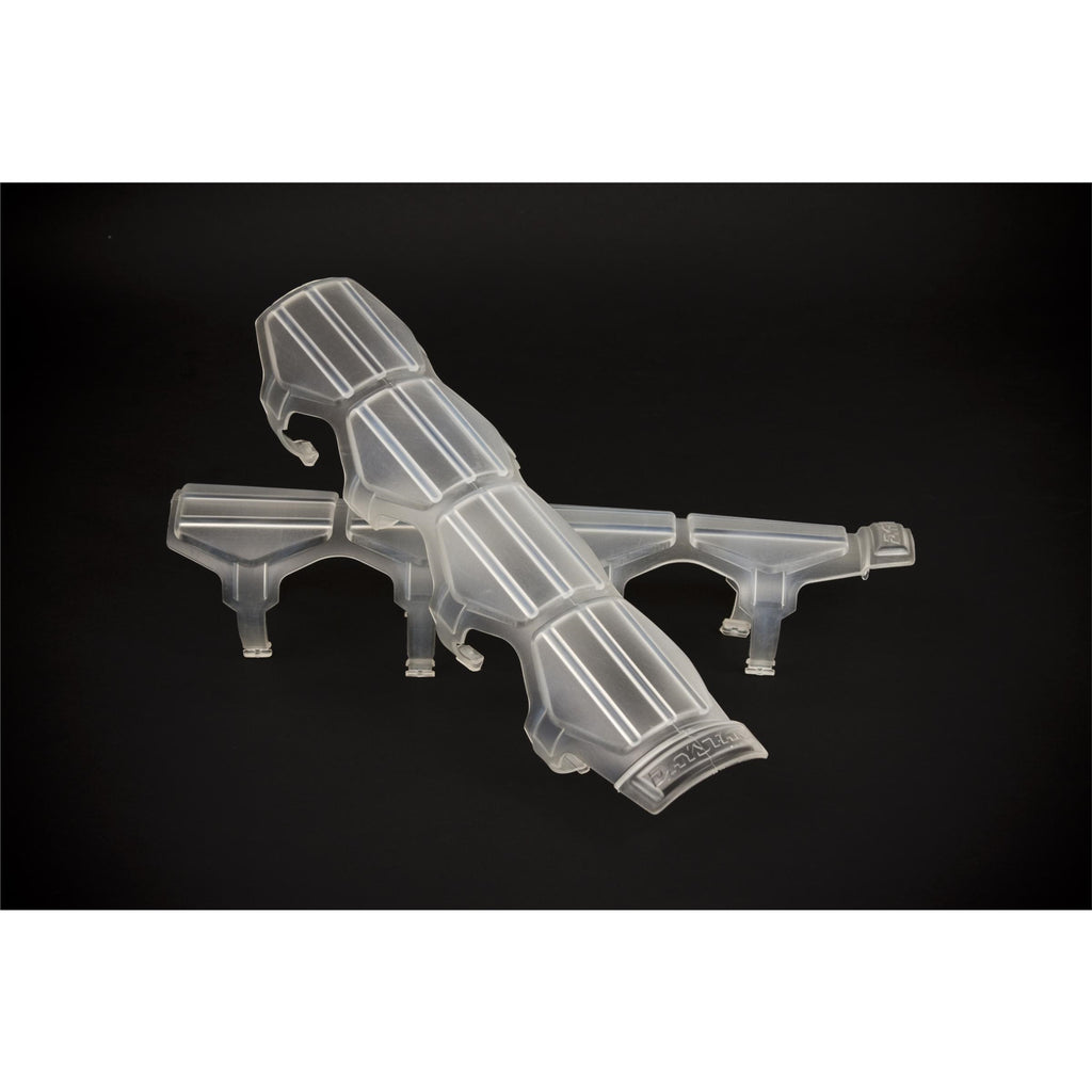 Daystar-Universal-Shock-And-Steering-Stabilizer-Armor-Pair-Clear-Includes-Mounting-Rings