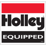 Holley 36-28  Equipped Decal