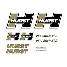 Load image into Gallery viewer, Decal-Pack,Hurst-(Gold)-Logo