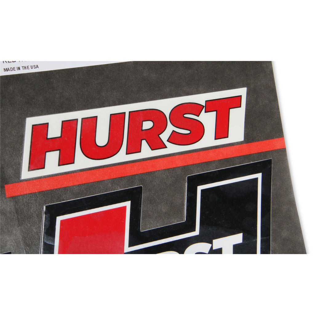 Decal-Pack,Hurst-(Red)-Logo