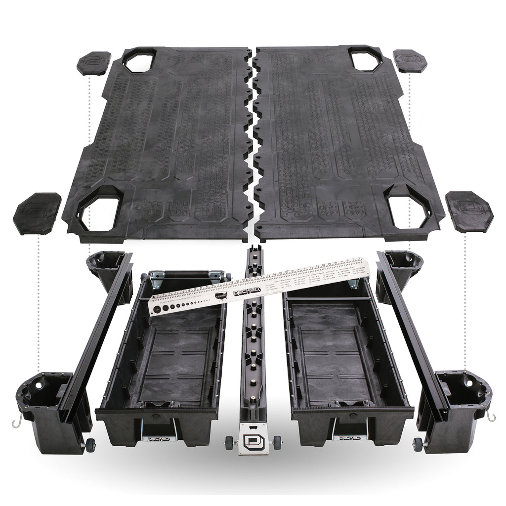 Decked-Truck-Bed-Storage-System-;-99-16-Super-Duty-69-Box