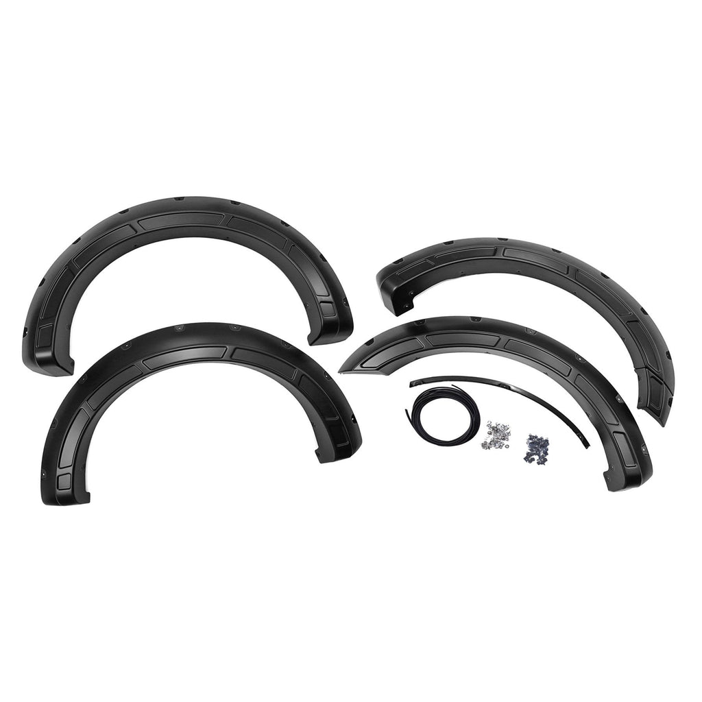 Defender-Pocket-Fender-Flares-Agate-Black-Ford-F-150-2Wd4Wd-(21-23)-Rough-Country