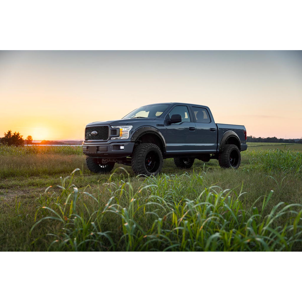 Defender-Pocket-Fender-Flares-Flat-Black-Ford-F-150-2Wd4Wd-(15-20)-Rough-Country