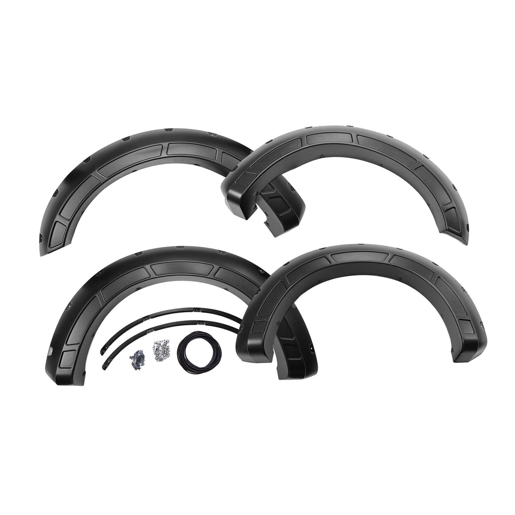 Defender-Pocket-Fender-Flares-Flat-Black-Ford-Super-Duty-2Wd4Wd-(17-22)-Rough-Country