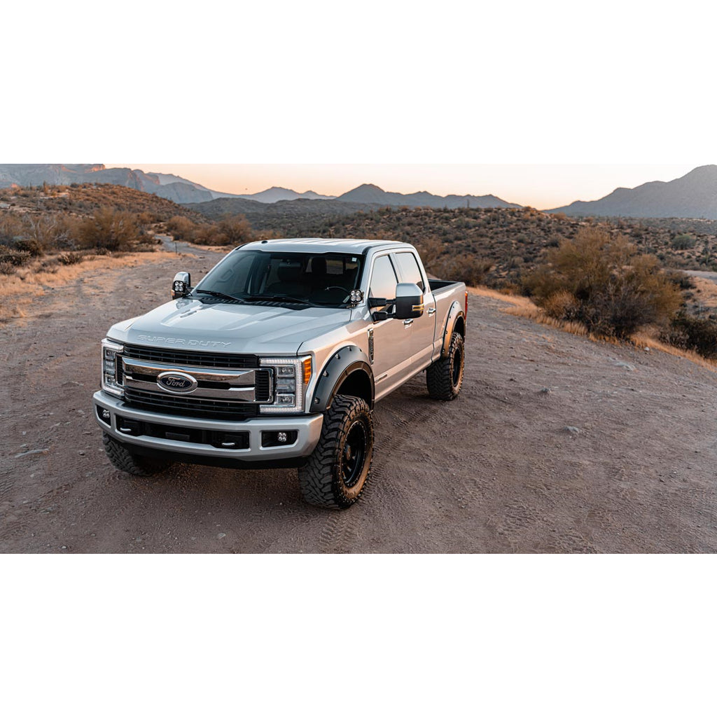 Defender-Pocket-Fender-Flares-Flat-Black-Ford-Super-Duty-2Wd4Wd-(17-22)-Rough-Country