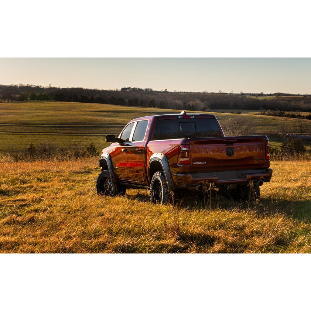 Defender-Pocket-Fender-Flares-Gloss-Black-Ram-1500-2Wd4Wd-(19-23)-Rough-Country