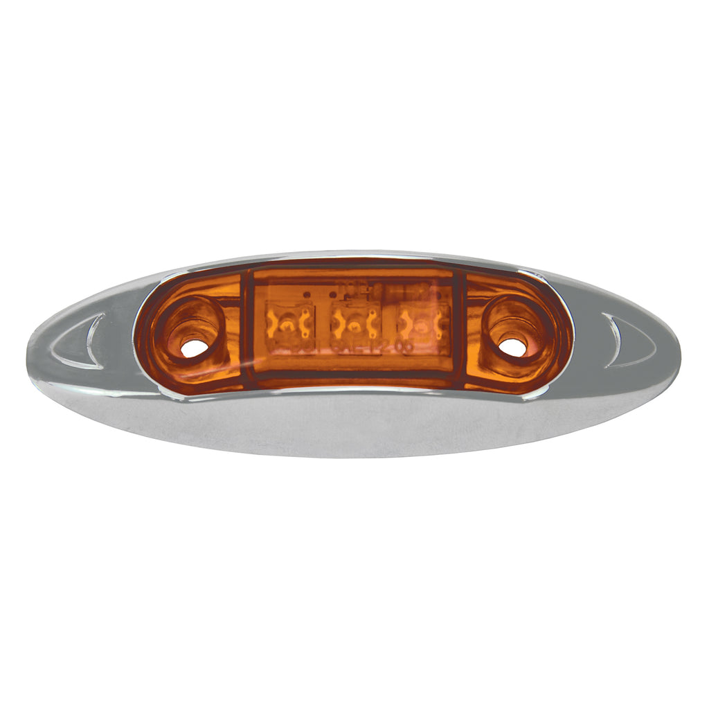 Deluxe-Waterproof-Running-Light-3-Diode-Sealed-Led,-Amber